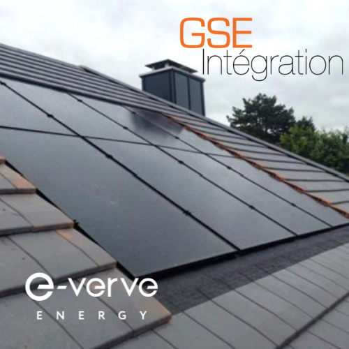 GSE In Roof Solar Panels mounted on roof #inroofsolarpanels #gse