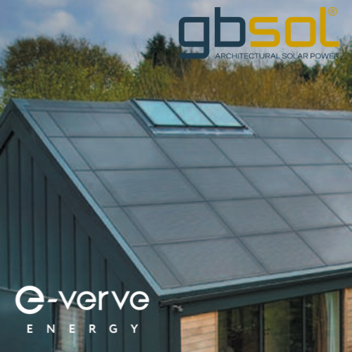 GBSOL Infinity In Roof Solar Panels fitted on sloped roof #inroofsolarpanels #gbsol #gbsolinfinity