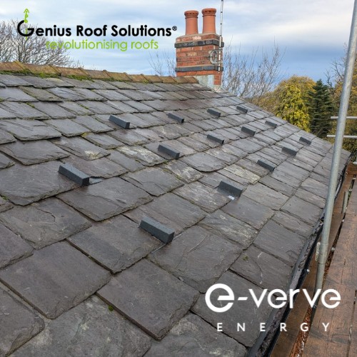 genius roof solutions solar panel brackets installed by e-verve energy #solarpanelbrackets #solarpanelmountingbrackets