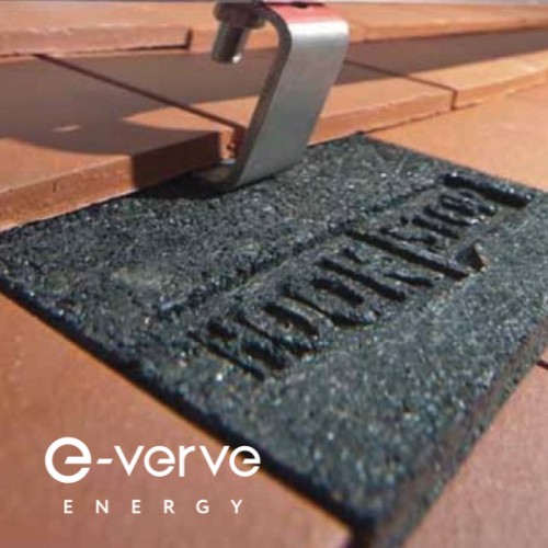 rosemary solar panel mounting brackets 
Nicholson solar panel brackets installed by e-verve energy